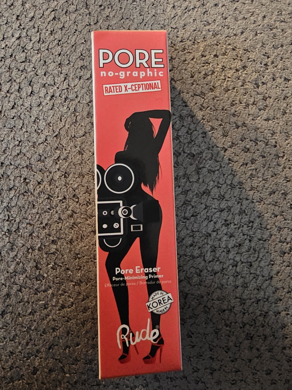 Rude Pore Eraser Pore-Minimizing Primer - Red Packaging